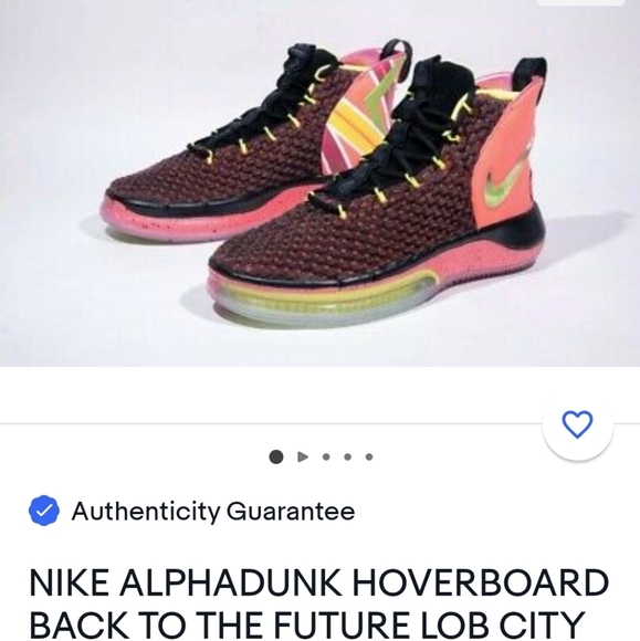 Nike Alpha Dunk Hoverboard Back to the Future LOB City - Picture 5 of 5